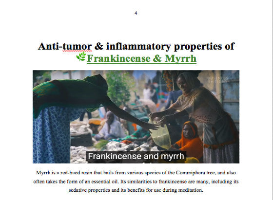 🌿FRANKINCENSE & MYRRH - HEALING PROPERTIES