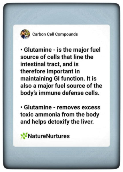 | Minerals | Glutamine |