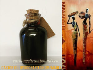 WILD CASTOR OlL Wildcrafted and Homemade  (Origin.  Caribbean Mountains) Free Shipping
