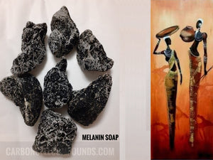 MELANIN SOAP. - (Location Origin. West Africa 10,000 BC) Free Shipping